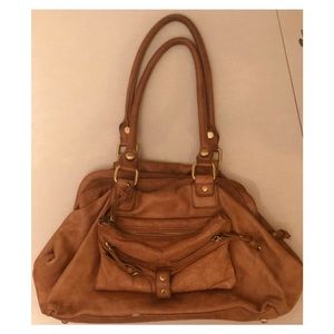 Sabina Brown Leather Bag